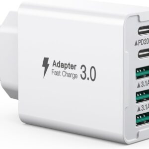 USB-C laadija mitme pordiga